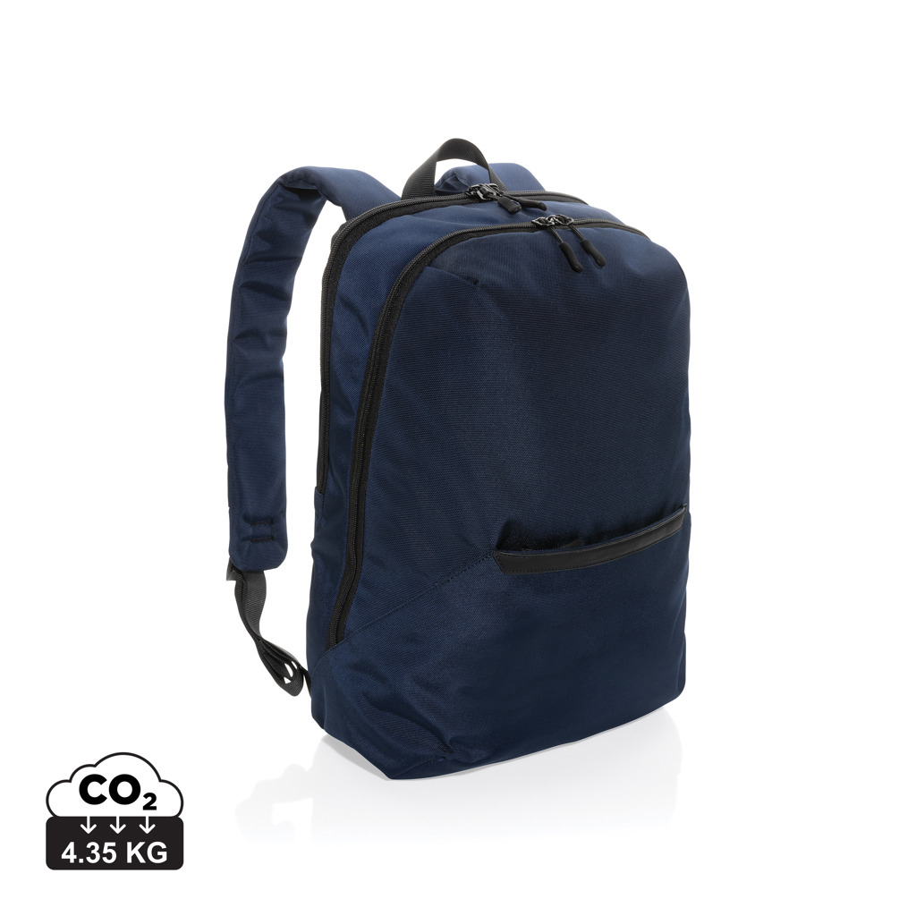 Sac à dos personnalisable Impact pour ordinateur 15.6" bleu marine et bleu